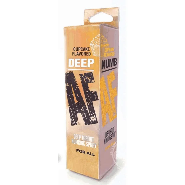 Deep AF Deep Throat Numbing Spray 1oz - Cupcake
