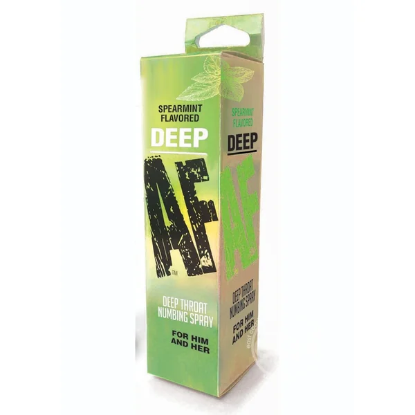 Deep AF Deep Throat Numbing Spray 1oz - Spearmint