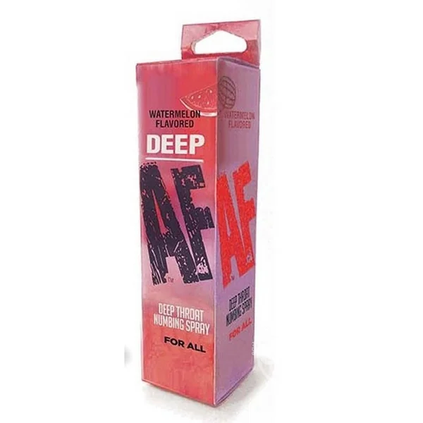 Deep AF Deep Throat Numbing Spray 1oz - Watermelon