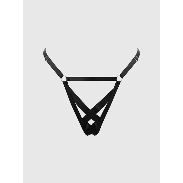 Devon Elastic Strappy X Front G-String