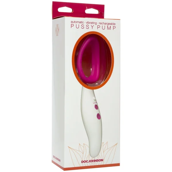 Doc Johnson Automatic Pussy Pump – Pink/White
