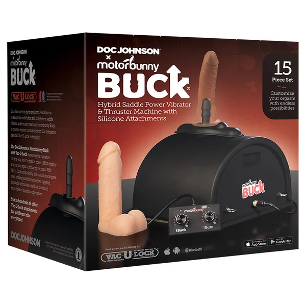 Doc Johnson Motorbunny Buck with Vac-U-Lock – Ultimate Pleasure Machine