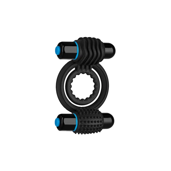 Doc Johnson OptiMALE Vibrating Double Cock Ring