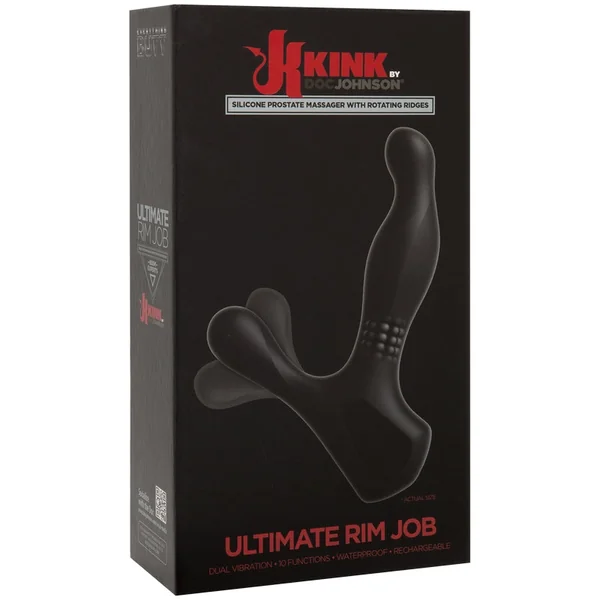 Doc Johnson Ultimate Rim Job Vibrating Prostate Massager