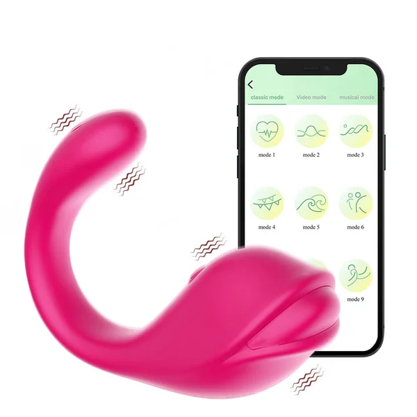 Dolphina - Remote-Controlled Vibrator - Wearable Clit Stimulator