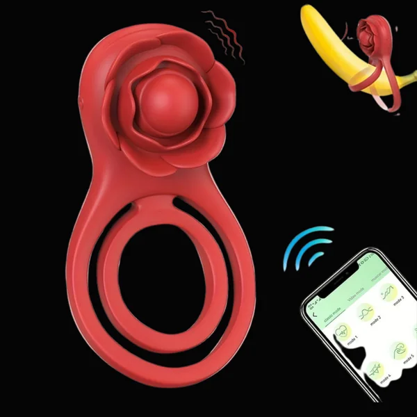 Double Stimulating Ring – Bluetooth-Controlled Pleasure