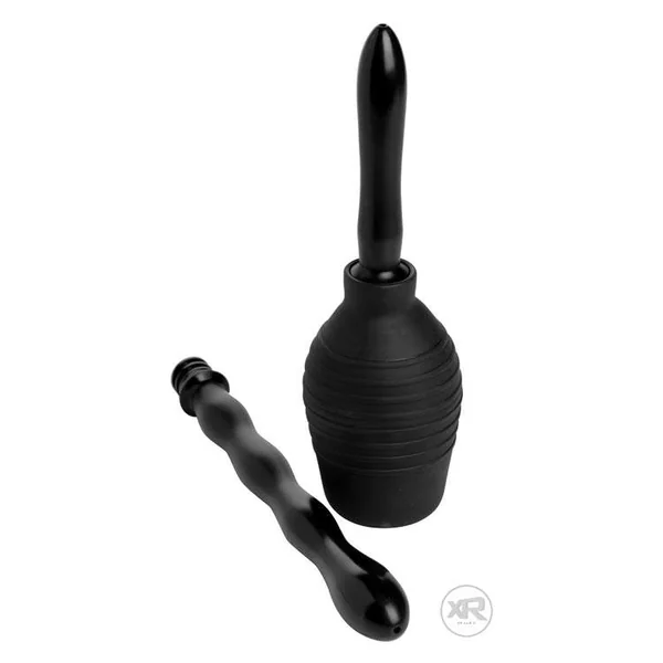 Double Tip Enema Bulb System