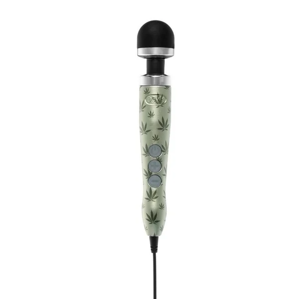 Doxy Die Cast 3 Wand Plug-In Wand Massager - Cannabis Pattern