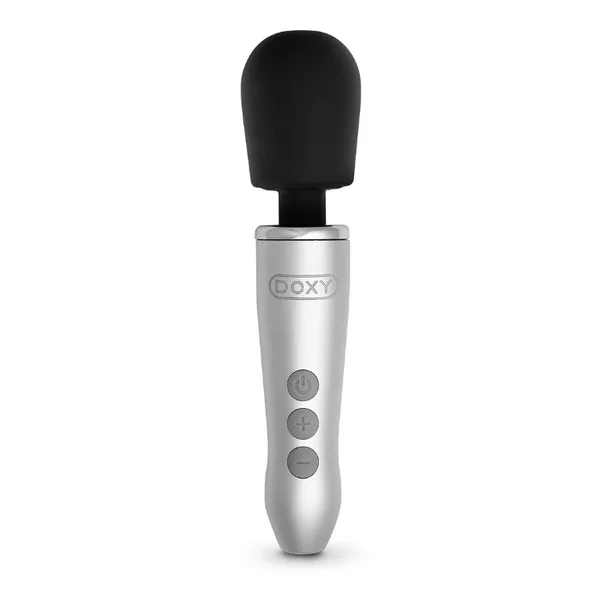 Doxy Go Travel-Sized Rechargeable Rumbly Powerful Wand Massager