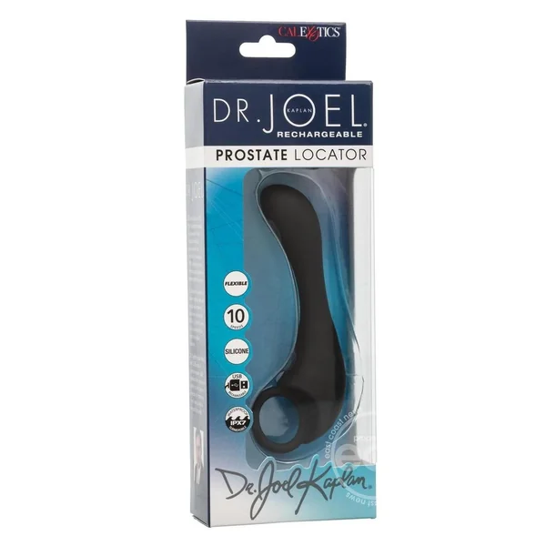 Dr. Joel Kaplan Rechargeable Silicone Prostate Locator - Black