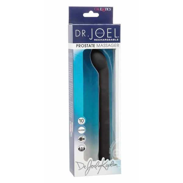 Dr. Joel Kaplan Rechargeable Silicone Prostate Massager - Black