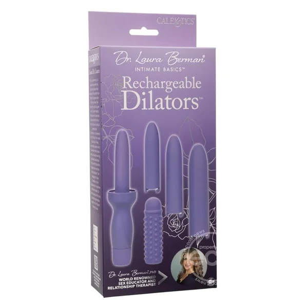 Dr. Laura Berman Rechargeable Dilators (Set of 4) - Purple