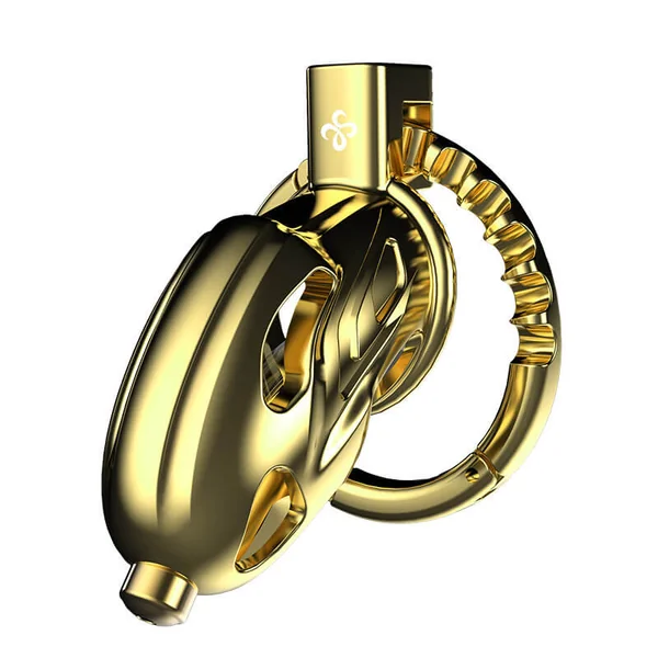 Dragon Guard - Metal Chastity Cage with Urethral Sounding
