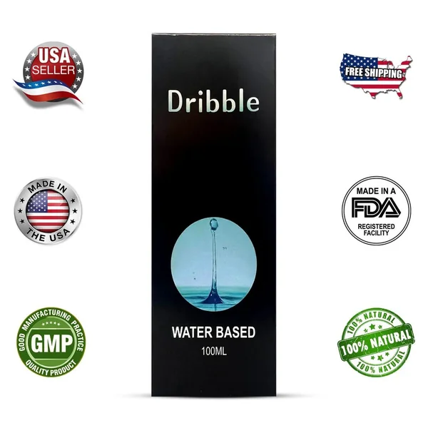Dribble Water Based Lube Luxury form, Men & Women Limited Edition