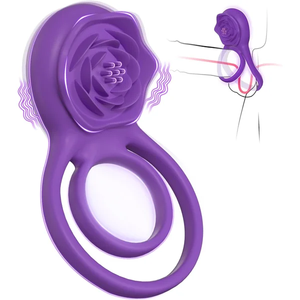 Dual Action Vibrating Cock Ring