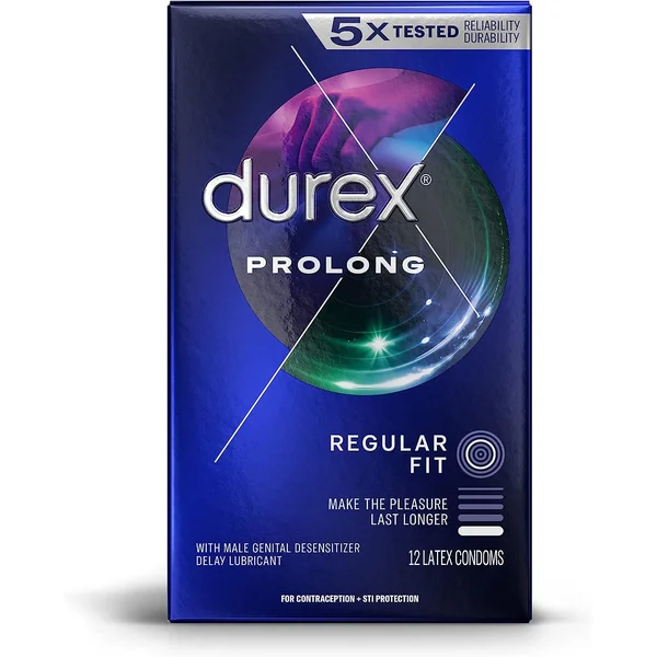 Durex Prolong Condoms 12-Pack