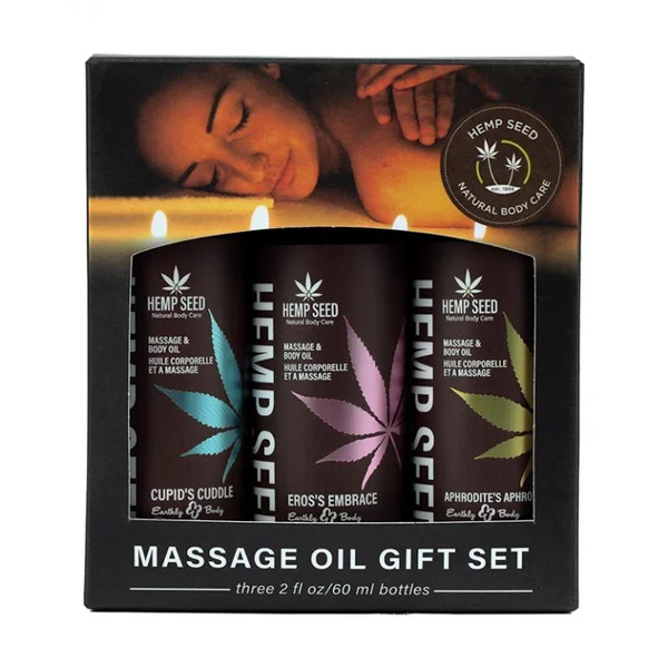 Earthly Body Valentine’s Day Massage Oil Trio Collection
