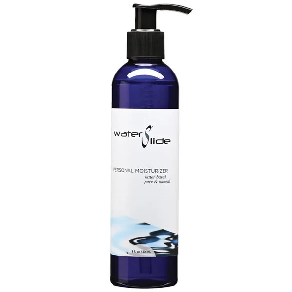 Earthly Body Waterslide Personal Lubricant W/carrageenan - 8 Oz Bottle