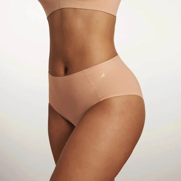 E&B Retro High Waisted Bikini Seamless Brief