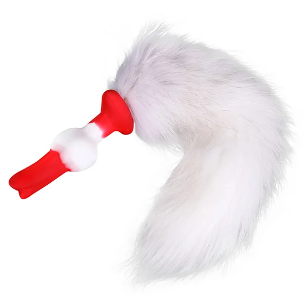 Echo - Vibrating Dildo - Dog Knot Dildo - Fantasy Dildo With Tail