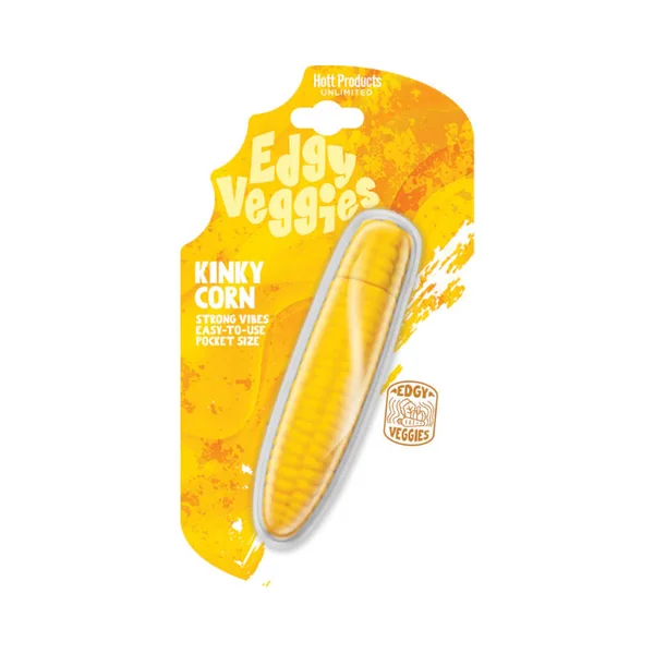 Edgy Veggies Kinky Corn Battery-Operated Corn Shaped Bullet Vibrator