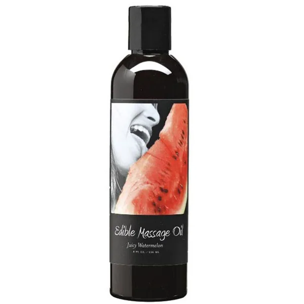 Edible Massage Oil 2oz in Juicy Watermelon