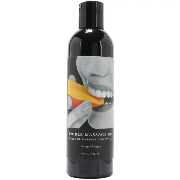 Edible Massage Oil 8oz/237ml in Mango