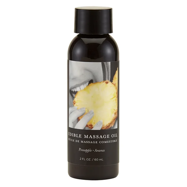 Edible Massage Oils In Pineapple 2oz