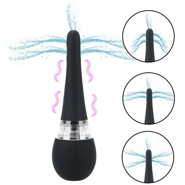Electric Foreplay Cleaner Vagina Anal Plug Sex Toys For Men Women Enema Clean Automatic Douche Couples Erotic Machine Adult Shop