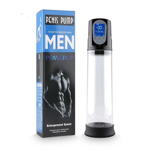Electric Penis Pump Sex Toys for Men Male Masturbator Penis Extender Penile Vacuum Pump Penis Enlargement Enhancer Massager Ring
