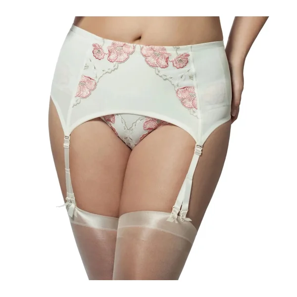 Elila Glamour Embroidery Garter 9421