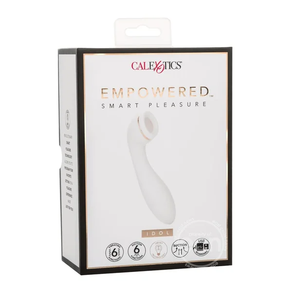 Empowered Smart Pleasure Idol Silicone Rechargeable Stimulator