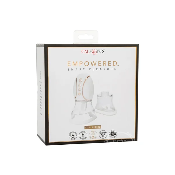 Empowered Smart Pleasure Queen Silicone Rechargeable Stimulator