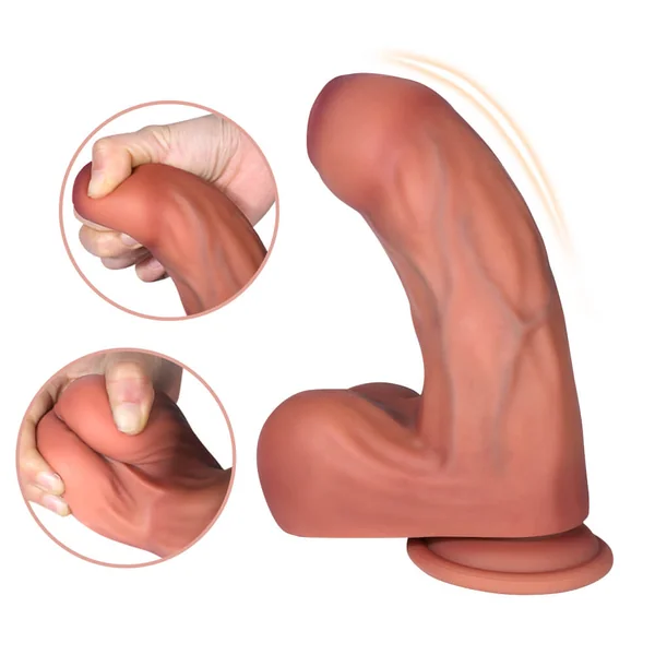 Eros - Realistic Dildo - Silicone Dildo - Real Feel Dildo