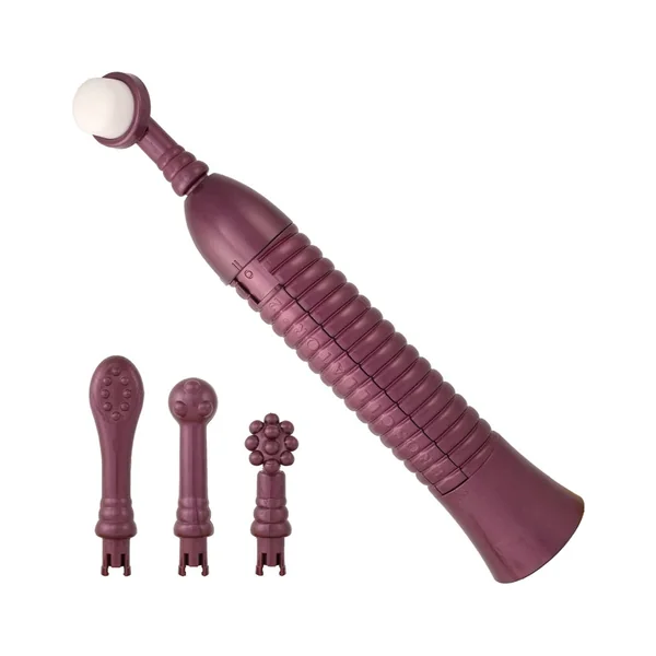 Eroscillator 2 Plus Whisper Quiet Plug In Oscillating Vibrator With Attachments