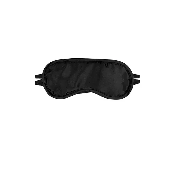 Erotic Black Satin Fantasy Blindfold
