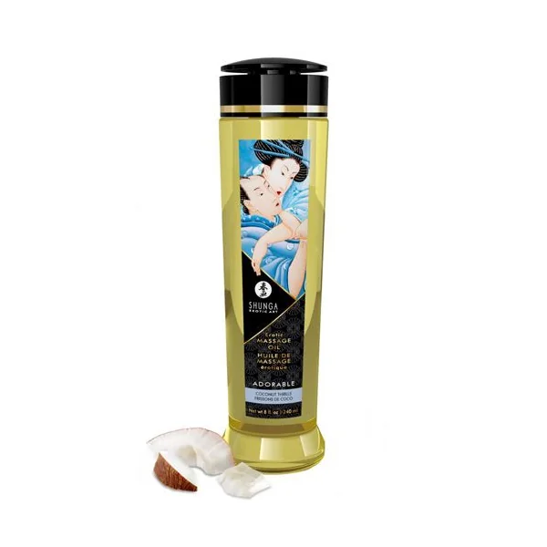 EROTIC MASSAGE OIL – COCONUT THRILLS