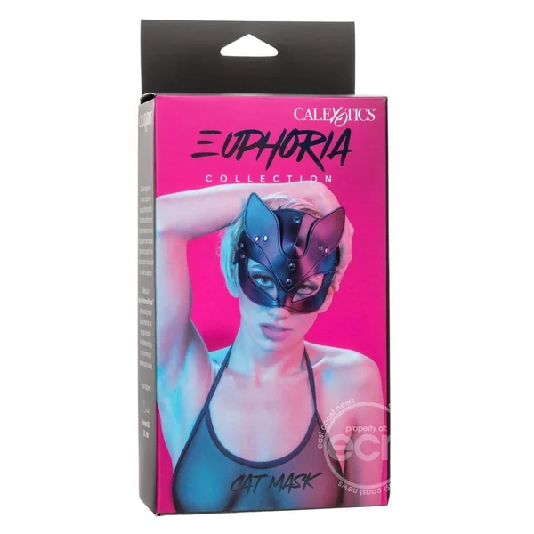 Euphoria Collection Cat Mask - Black