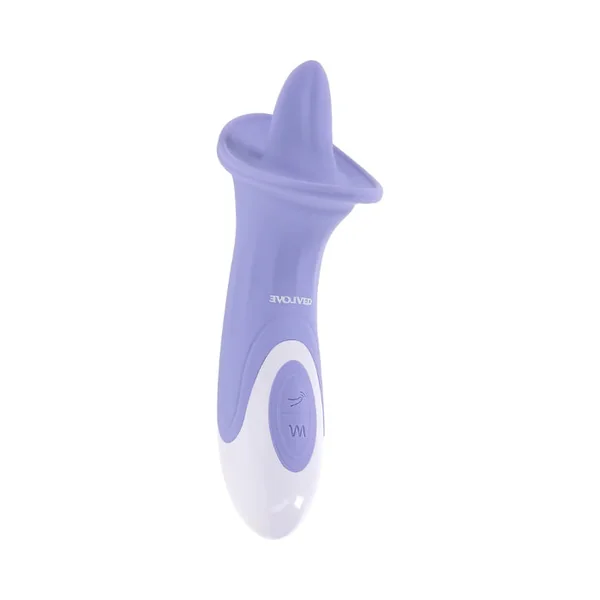 Evolved Lix & Kisses Rechargeable Flicking Silicone Tongue Vibrator
