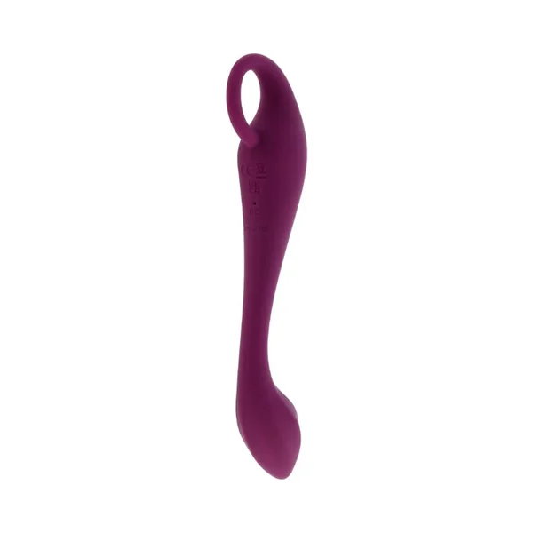 Evolved Lochness G Rechargeable Ergonomic Curved Silicone Vibrator With Handle