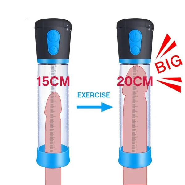 Extender Penis Pump Enlargement Trainer Male Masturbator Vacuum Bigger Growth Pump For Penis Men Sex Toys Massager Adult Sexy