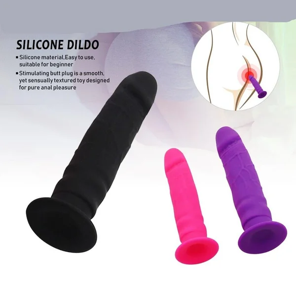 EXVOID Dildo Penis for Women Lesbian Suction Cup Big Cock Adult Products Vagina G-spot Massage Sex Toys for Adults Anal Plug
