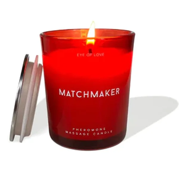 EYE OF LOVE Matchmaker Red Diamond Pheromone Massage Candle – Attract Him 150ml