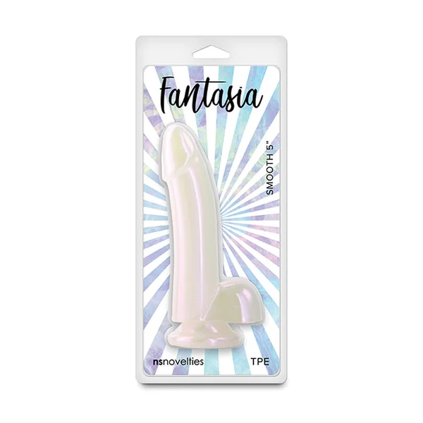 Fantasia Smooth 5" Dildo - Pearl