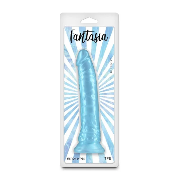 Fantasia Upper Dildo 7in - Blue
