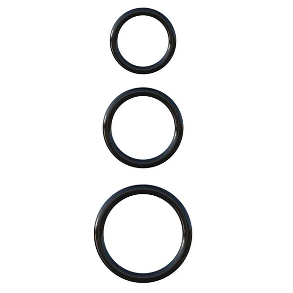 Fantasy C-ringz Silicone 3-ring Stamina Set