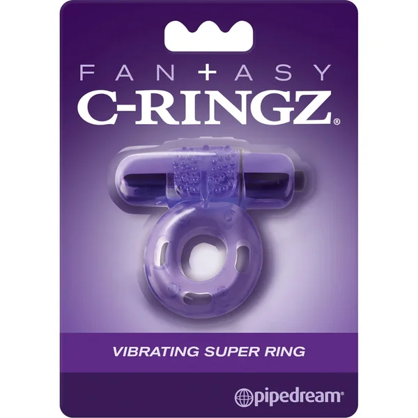 Fantasy C-Ringz Vibrating Super Ring, Purple