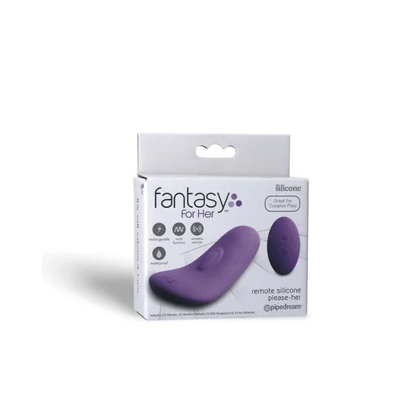Fantasy For Her Remote Silicone Please-Her