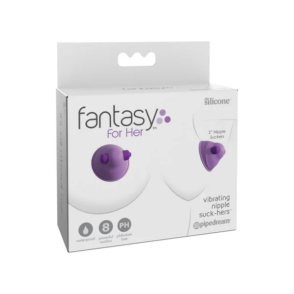 Fantasy For Her Vibrating Nipple Suck-Hers