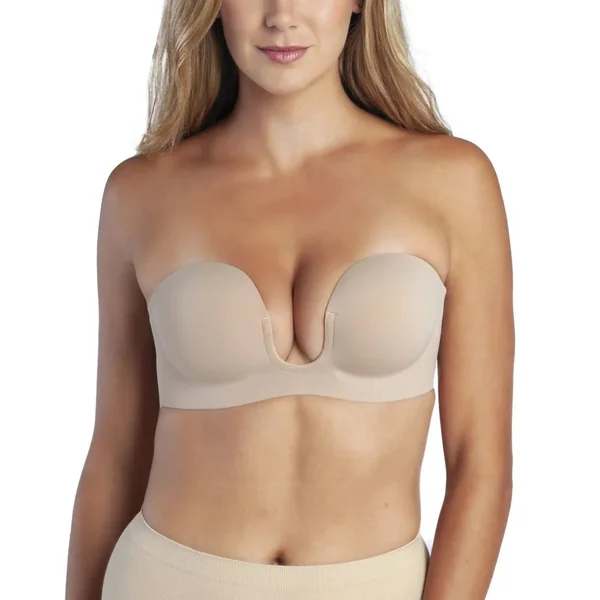 FashionForms Voluptuous U Plunge Backless Strapless Bra